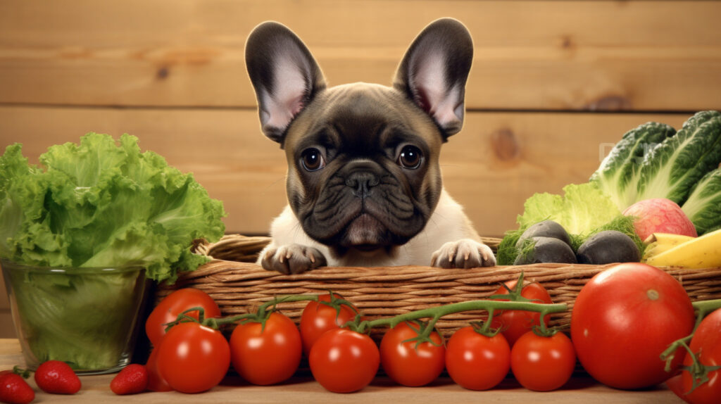 Vegetables for shop french bulldogs